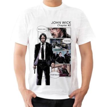 Imagem de Camisa Camiseta Personalizada John Wick Ação Filme 8 - Estilo Kraken