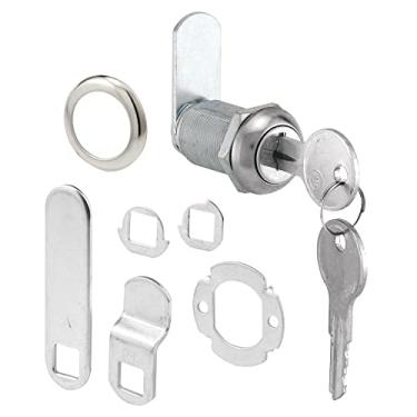 Imagem de Bloqueio de armário Defender Security U 9945. arquivos e gavetas importantes e seguros. 3.8 cm. aço inoxidável fundido. serve em painel de espessura máxima de 13/16 polegadas. pacote com 1