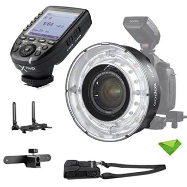 Imagem de Godox R200 Macro Ring Flash Head for AD200 AD200 Pro w/Godox Xpro-O Trigger 5800±200K 200Ws with Modeling Lamp Macro Speedlight for DSLR Cameras for Portrait, Macro Shooting, Wedding Photography, etc