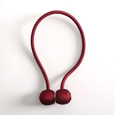 Imagem de Ganchos de cortina magnéticos, bola de miçangas, suportes de gravata, clipes de laço, acessórios de corda de gravata, suporte de gancho, decorações para casa, 03,2 peças