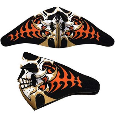 Imagem de Tingpai Másca Facial de Ciclismo ao ar livre Respirável Meia Másca Facial Muffle Mou pa T je de Motociclismo CS Jogo Treinamento Ao Ar Livre Paintball