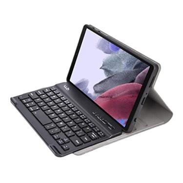 Imagem de WB Capa com Teclado Para Tablet Samsung Galaxy Tab A7 Lite 8.7" Polegadas Couro Preto com duração de até 40 horas de bateria