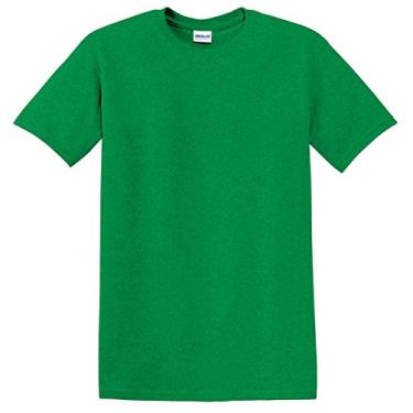 Imagem de Gildan Camiseta masculina clássica, Antique Irish Green, L