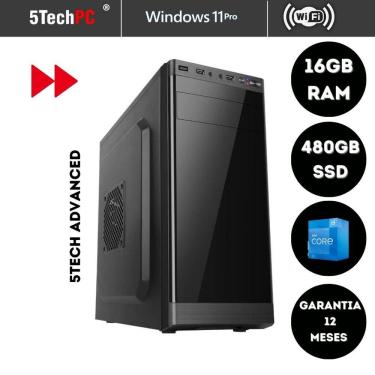 Imagem de Computador 5tech Advanced i5 3470 16Gb SSD 480, Windows 11, Wifi