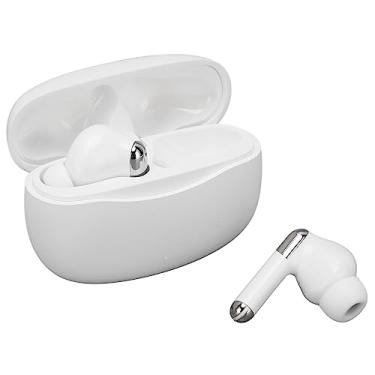 Imagem de Fone de Ouvido Tradutor, Fones de Ouvido Tradutor de Idiomas de Som Estéreo Redução de Ruído Controle de Impressão Digital Binaural 144 Idiomas para Viagens (Branco)