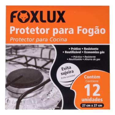 Imagem de Foxlux Folha de Alumínio Protetor para Fogão 27x27-12 Peças