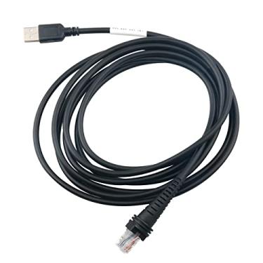 Imagem de Cabo USB para scanner de código de barras Honeywell 1900G 1200G 1400G (porta USB reta de 3 m)