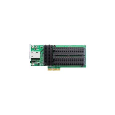 Imagem de Placa de Rede PCI-E Asustor Slots M.2 2280 NVMe Duplos e Adaptador de Rede 10G AS-T10G3