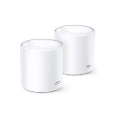 Imagem de Roteador Wi-Fi 6 Mesh TP-Link DECO X20 (2 unid.), Gigabit Ethernet, Dual Band AX1800