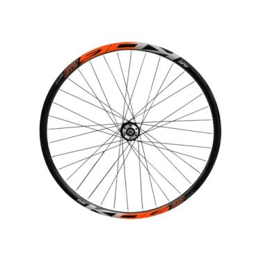 Imagem de Kit Bicicleta aro 29 Roda Dianteira Aro 29 KOG Freios a Disco Raios Completo Montada,Preto Laranja