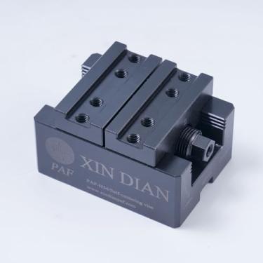 Imagem de Torno CNC autocentrante H54-L26, viagem de 26 mm (1,02"), torque de 40 Nm, precisão de ± 0,03 mm, aço 4CR13H, compatível com EROWA/3R e garras de contorno