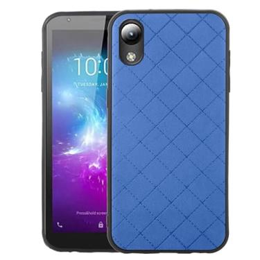 Imagem de ELISORLI Compatível com ZTE Quest 5 Z3351S capa robusta fina acessórios de celular antiderrapante borracha TPU capa para celular ZTE Blade Vantage 2 Z3153V/A3L/A3 Lite/A3 2019/L8 feminino masculino