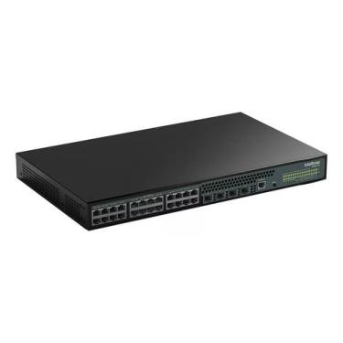 Imagem de Switch Gerenciavel 24p Giga Poe + 4p Sfp S2328g-pa Intelbras