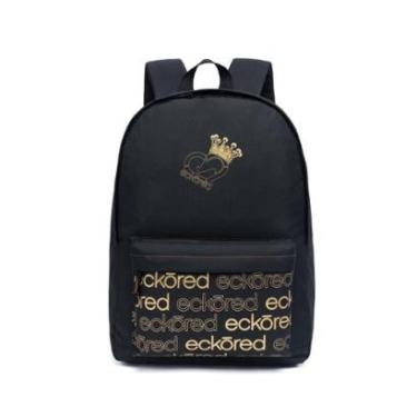 Imagem de Mochila Escolar de costas Esportiva Unissex Ecko ROYALTY Original-Unissex