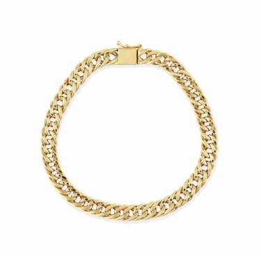 Imagem de Pulseira de Ouro 18K Nill 4mm e 5mm 21cm (fina) - Elegancy Joias, 4,50
