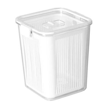 Imagem de Pote Hermético 3050ml Quadrado Grande Linha Slim Paramount