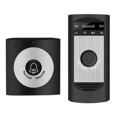 Imagem de Interfone Eletrônico Sem Fio Campainha Residencial 50m - SG UTILIDADES