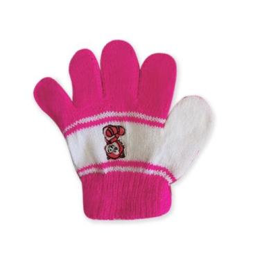 Imagem de Luva Infantil Bichinho Lã Quente de Inverno - Mix de produtos , Rosa p