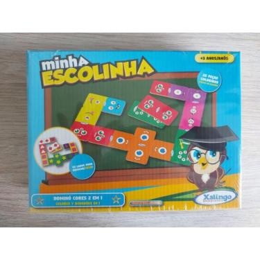 Imagem de Dominó cores 2 em 1 - Xalingo