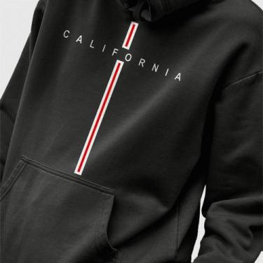 Imagem de Blusa Moletom Genuine Grit Masculina Estampada Algodão 30.1 California