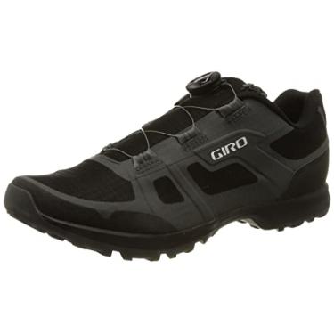 Imagem de Giro Gauge Boa Mountain Bike Tênis masculino, Dark Shadow/verde-limão (2023), 37