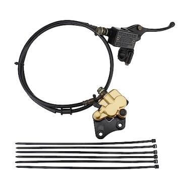 Imagem de Conjunto de pinça de cilindro mestre de freio de disco frontal da GOOFIT para bicicleta de motocicleta de motocicleta de sujeira de 125 cc 50cc 70cc 90cc 110cc