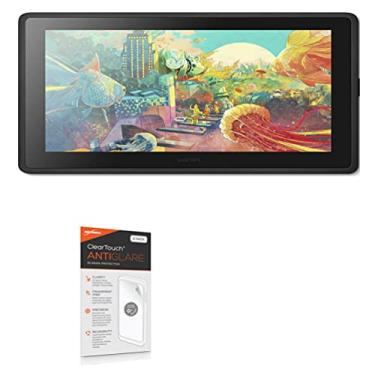 Imagem de Wacom Cintiq 22 (DTK2260K0A) Protetor de tela, BoxWave [ClearTouch Anti-Glare (pacote com 2)] Película fosca anti-impressão digital para Wacom Cintiq 22 (DTK2260K0A)
