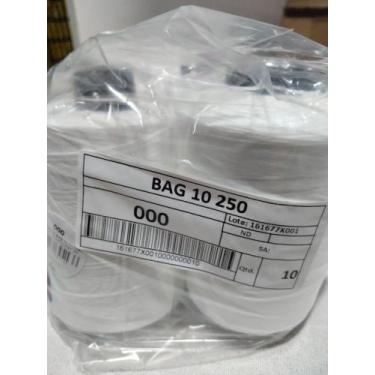 Imagem de Linha resistente100% poliestet n000 branca   venda por cone
