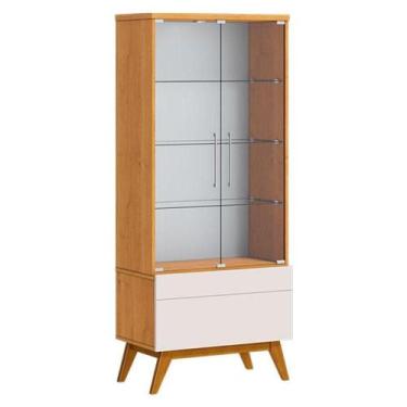 Imagem de Cristaleira Classic Nature Off White - Imcal - IMCAL MÓVEIS