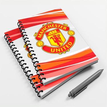 Imagem de Caderno Universitário 10 Mat Futebol Manchester United - Premium