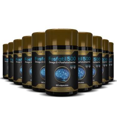 Imagem de 10x omega 3 concentrado com fosfatidilserina preço atacado - HF SUPLEM