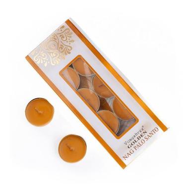 Imagem de Vela Aromática Indiana Vijayshree Golden Nag Palo Santo