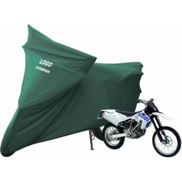 Imagem de Capa Para Cobrir Moto BMW G 450 X Não Risca Pintura - Mz, Verde