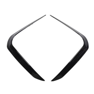 Imagem de Divisor de Luz de Nevoeiro do Pára-choque Dianteiro Preto Brilhante Pára-choque Dianteiro Divisor de Ventilação Lateral Spoiler Se Encaixa X5 G05 LCI M Sport 2023 Em Diante par