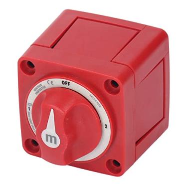 Imagem de Interruptor de desconexão de bateria 300A 32V Interruptor de desconexão de bateria marítima Interruptor de bateria resistente com tampa para RV Marine e Automotive