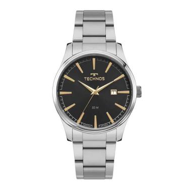 Imagem de Relógio Masculino Technos Steel Analógico 2115Tzg/1P Prata