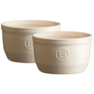 Imagem de Conjunto de Ramequins 250ml Areia - Emile Henry 33090202 2 Peças
