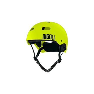 Imagem de Capacete amarelo neon pro brilho niggli, G