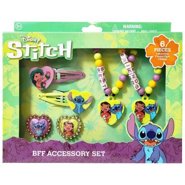 Imagem de Conjunto de caixas de joias de brinquedo luv her Disney Stitch Girls bff 6 peças