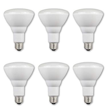 Imagem de Westinghouse Lighting 5220020 Lâmpada de LED de 9 Watt (equivalente a 65 Watts) BR30 Inundação regulável Soft White Energy Star, Base média (pacote com 6)