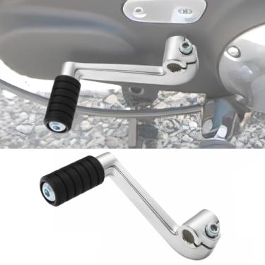 Imagem de Alavanca de câmbio de controle médio cromada TDZ 1 peça + pino de câmbio para Harley '04-'22 Sportster XL 883 1200, substitui OEM # 34660-04A