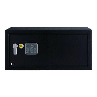 Imagem de Cofre Eletrônico Yale Com Teclado - Importado - 20x43x35 Cm, Preto