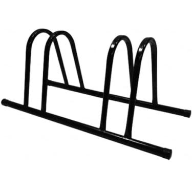 Imagem de Porta 2 Bicicletas De Chão Suportes Duplo Mountai Bike Pneu