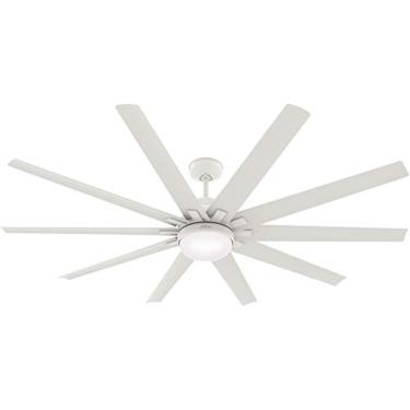 Imagem de Hunter Fan Company Ventilador de teto 50717 Overton, 72, branco fosco
