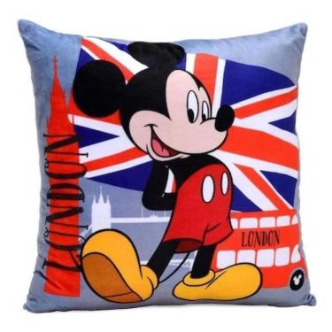Imagem de Almofada Disney Mickey London 273013 Mabruk 40 X 40 Cm