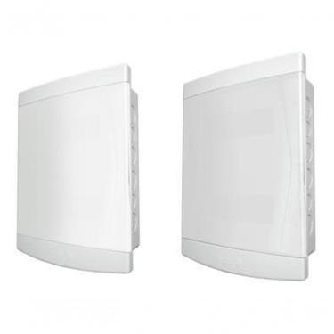 Imagem de Quadro Distribuição Embutir 12- 16 Disjuntores Tampa Branca - Tigre