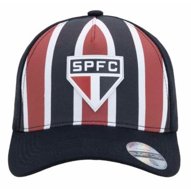 Imagem de Boné São Paulo Tricolor Silk Patch Frontal Supercap-Masculino