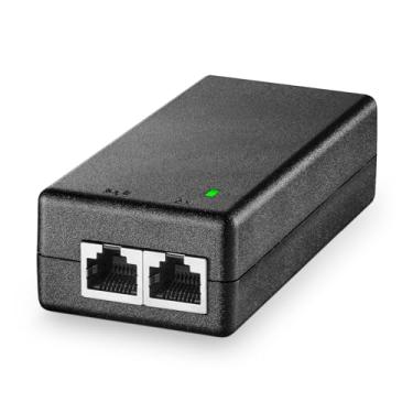 Imagem de YuLinca Injetor Gigabit Poe 30 W, Adaptador Power Over Ethernet 802.3Af/At, 10/100/1000 Mbps, Sem Para Plug & Play, Distância De Até 100 Metros (328 Pés)