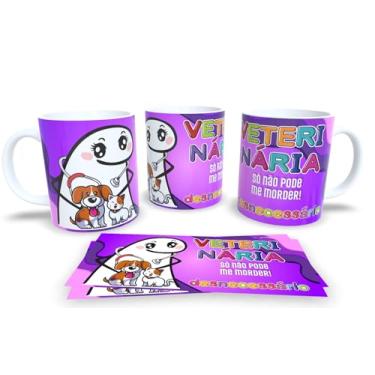 Imagem de Caneca Profissões Criativa – Personalizado em Porcelana para Profissionais (Veterinária)