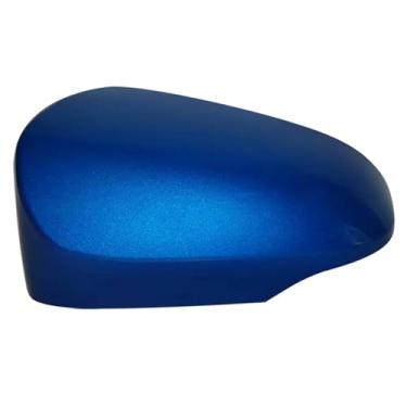 Imagem de DMXGJD Capas de substituição para espelhos de carro para to-yota Corolla 2014 a 2018, acessórios de concha de espelho retrovisor ABS para automóvel Capa de espelho retrovisor esquerda/direita, azul